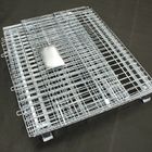 Supermarket Griding  Wire Mesh Container Customized Color And Sizes