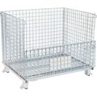 Durable Wire Mesh Container Foldable Portable Mesh Pallet Cages