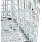 Durable Wire Mesh Container Foldable Portable Mesh Pallet Cages