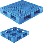 Durable Industrial Plastic Pallet Grid Surface Cross Bottom 1100*1100mm