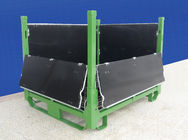 Durable 	Collapsible Wire Container Large Load Capacity With PP Sheets