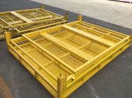 Foldable Wire Container Storage Cages Warehouse Material Handling