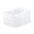 Durable Warehouse  Plastic Folding Storage Crates CE SGS Certificated