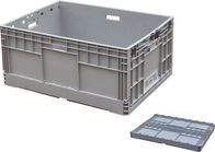 Light Duty Portable Plastic Storage Crate Customized Size And Color