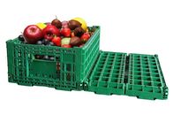 Agriculture Vegetables Fruit Plastic Storage Crate Vented Foldble Turnover Box
