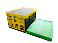 ISO Stacking Plastic Storage Crates Customized PP Plastic Box Foldable