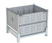 Collapsible Galvanized Steel Q235 Transport Box For Auto Parts Spare parts