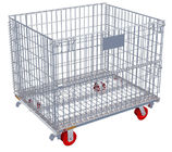 Stackable Q235 Steel Wire Mesh Storage Containers 800*600*640mm