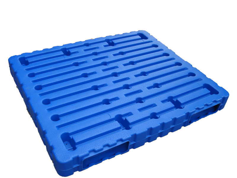 Double Faced  Blow Plastic Pallet Tray Closed Deck Type in Reusable Eco Friendly Material