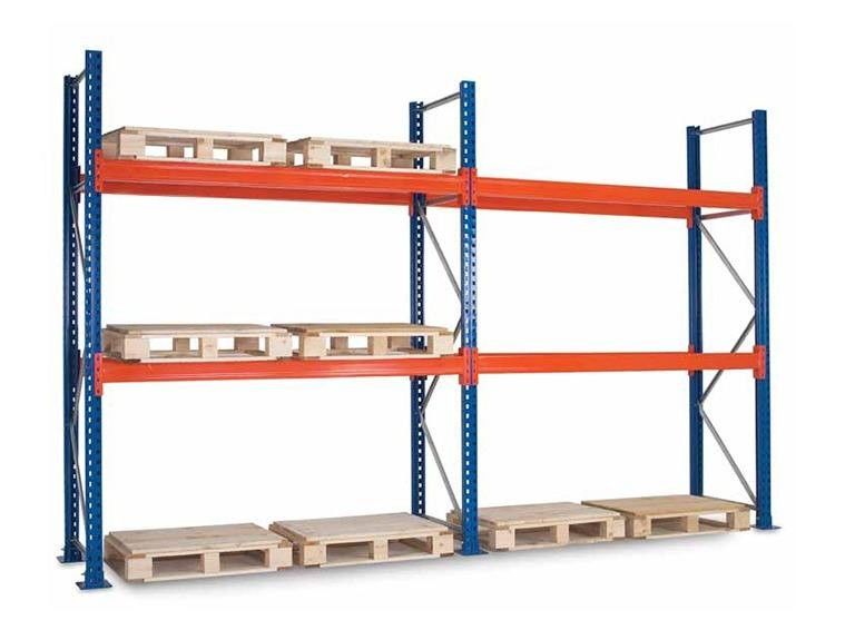 Stable Performance Warehouse Storage Shelves High Strength Anti Rust