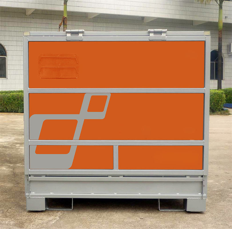Four Layers Stackable IBC Liquid Storage Tank Space Saving 275 Gallon