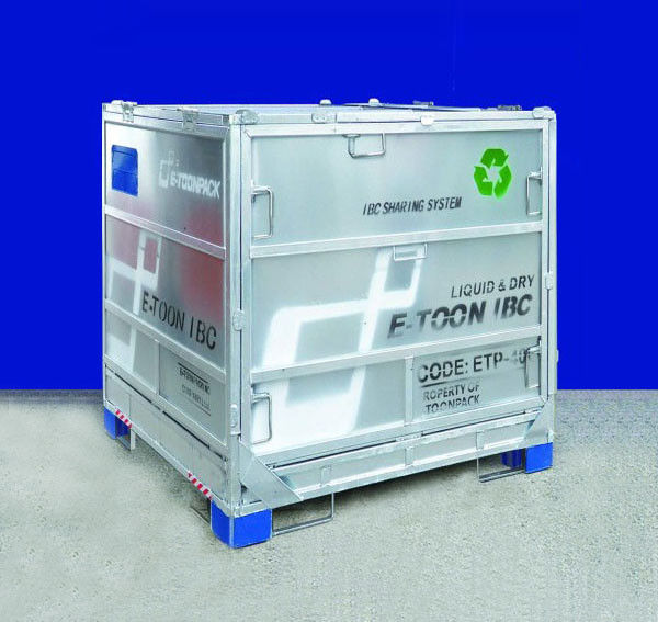 Steel Panel IBC Liquid Storage Tank  Durable 1100 Litre Large Capacity