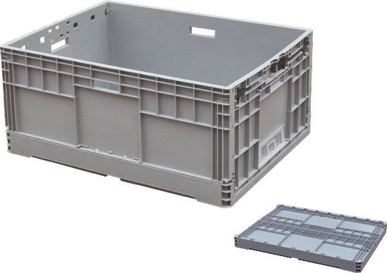 Light Duty Portable Plastic Storage Crate Customized Size And Color