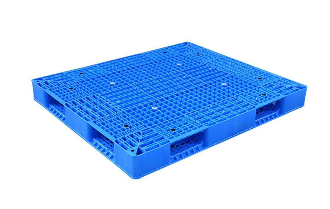 Heavy Duty Tray Large Hdpe Plastic Pallets Stackable Double Sides SGS Certificate