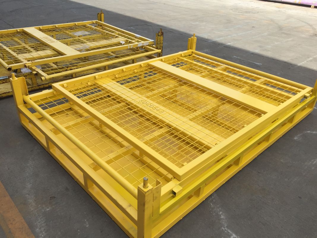 Stackable Folding Cage 1200kg Industrial Wire Container